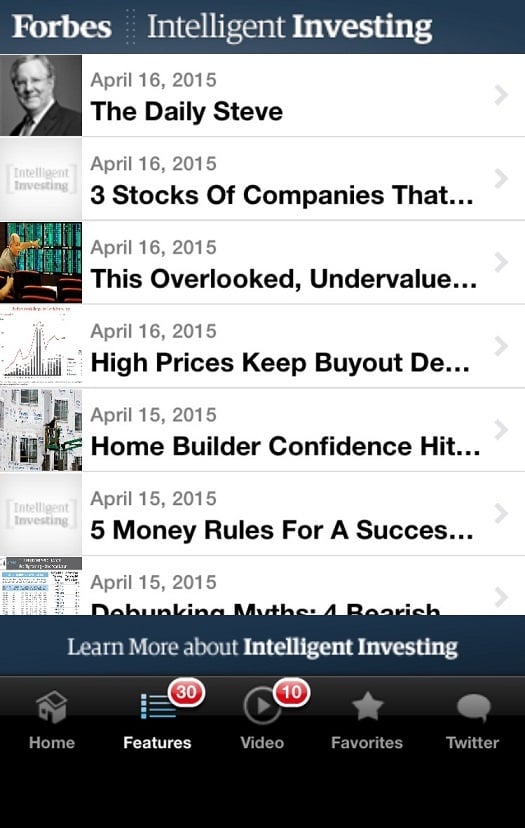 Forbes investing app