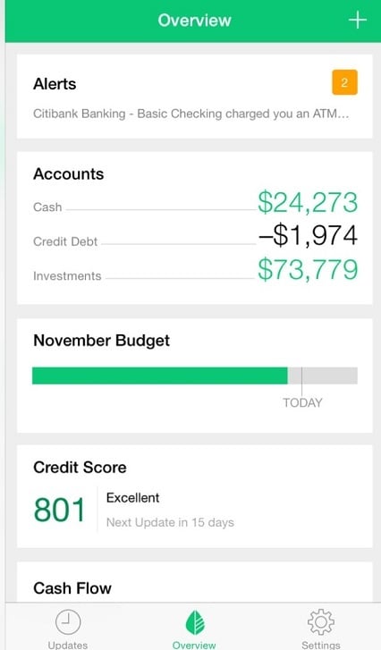 Mint.com Mobile App