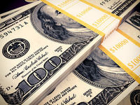 Pile of U.S. dollars