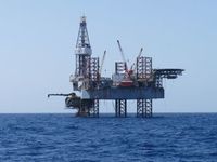 Offshore oil rig
