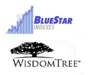 BlueStar and WisdomTree company logos