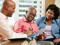 Guiding clients through retirement planning.