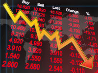 U.S. Stock ETFs Decline as Dow Tumble 500 Points