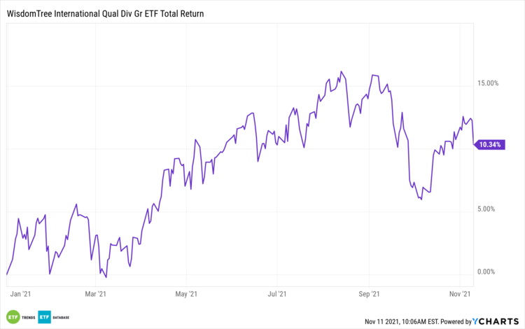 WisdomTree Internation Quality Dividend Growth