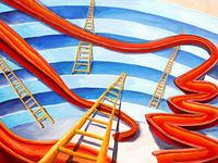 Central Banks Playing Chutes and Ladders