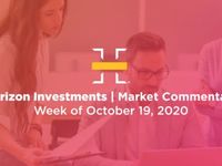 Horizon Investments Market Commentary Oct 19 2020