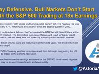 Bull Markets Don’t Start with Trading at 18x Earnings