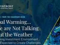 Global Warming…and We Are Not Talking About the Weather