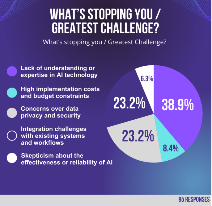 Barriers to Using AI