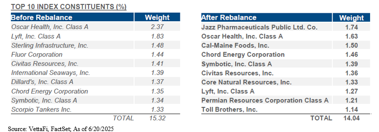 Top 10 Index Constituents