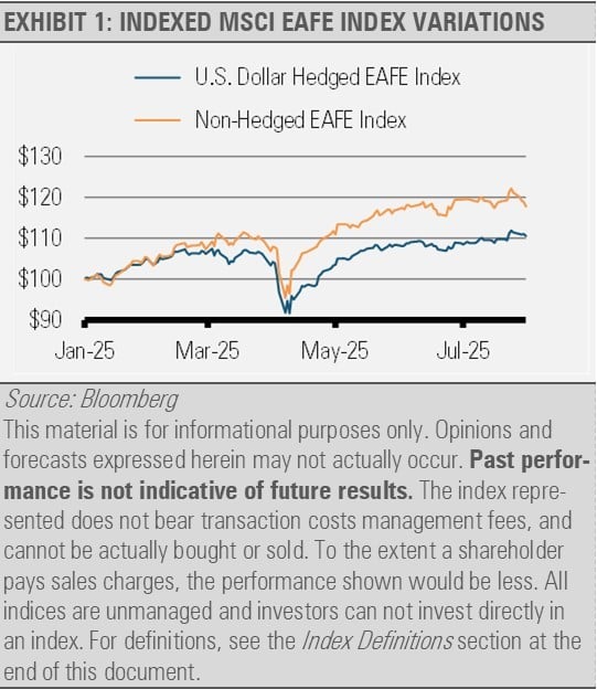 Indexed MSCI EAFE Index Variations