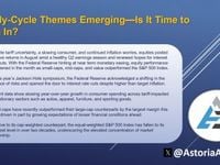 Early-Cycle Themes Emerging—Is It Time to Leg In?