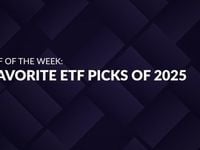 VIDEO: ETF of the Week: Favorite ETF Picks of 2025