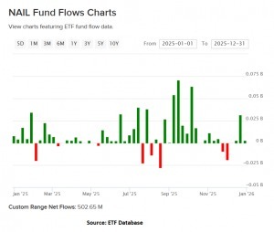 NAIL Fund Flows Charts